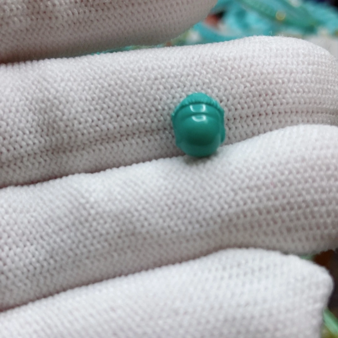 绿松石珠子未镶嵌