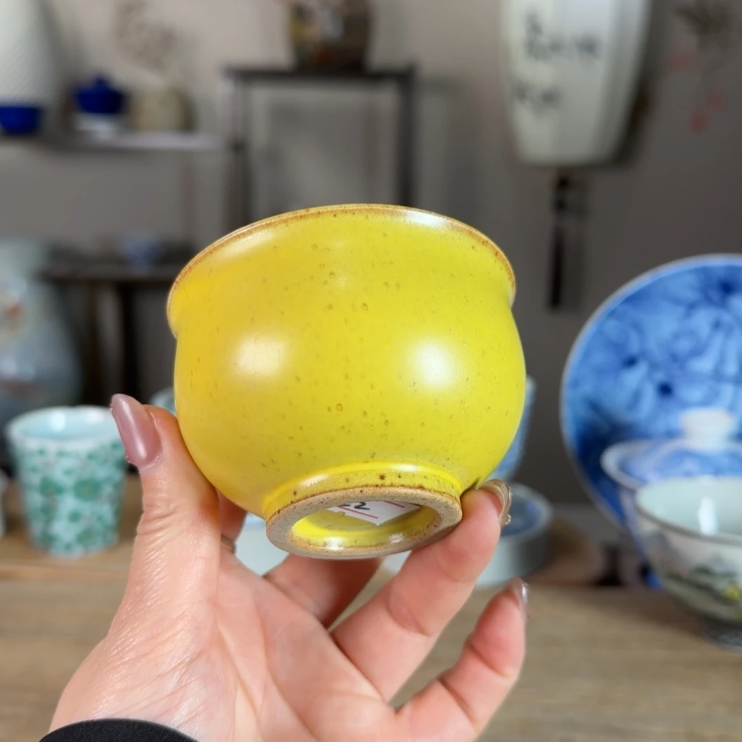 杯景德镇陶瓷柴烧多人