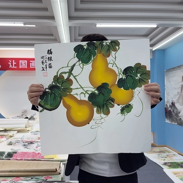 国画手绘国画作品