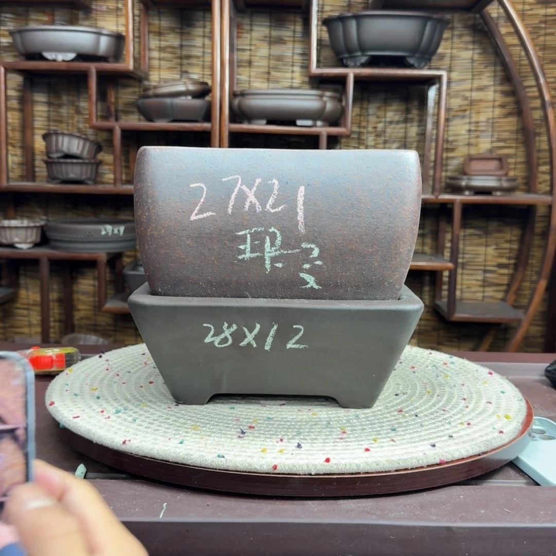 紫砂花盆我也不知道怎么