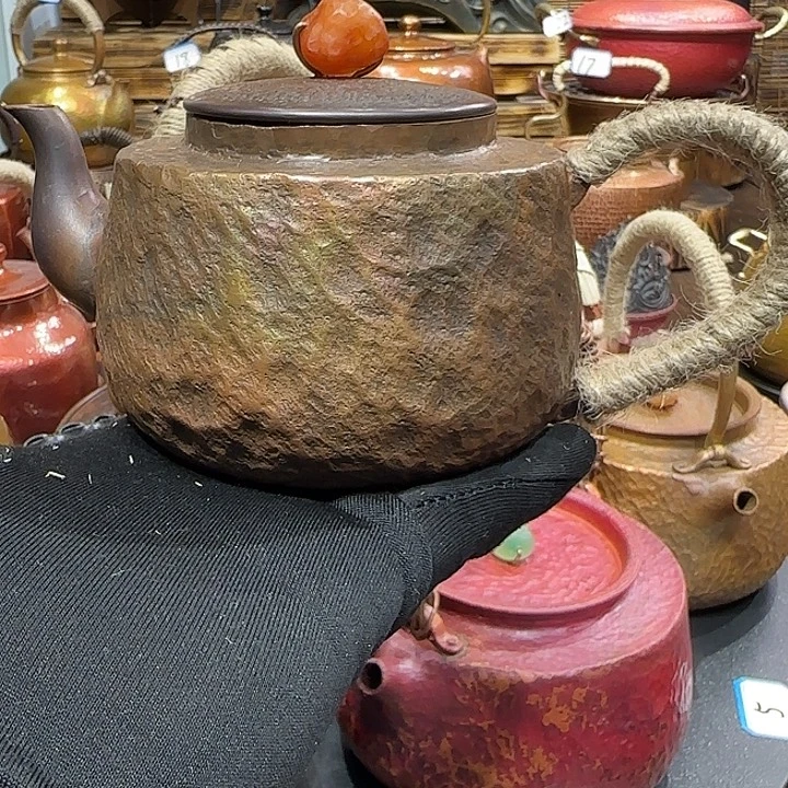 这个制作茶壶约400毫升容量