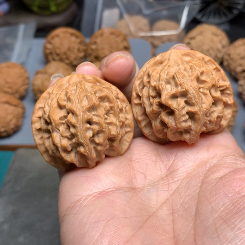 【闪购商品】核桃摆件40苹果园编号4068