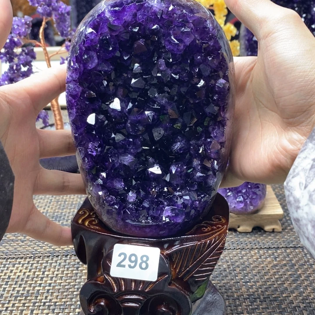 紫晶大型摆件（非配饰）未镶嵌