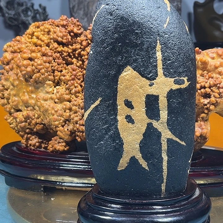 逍***游石材家居装饰摆件