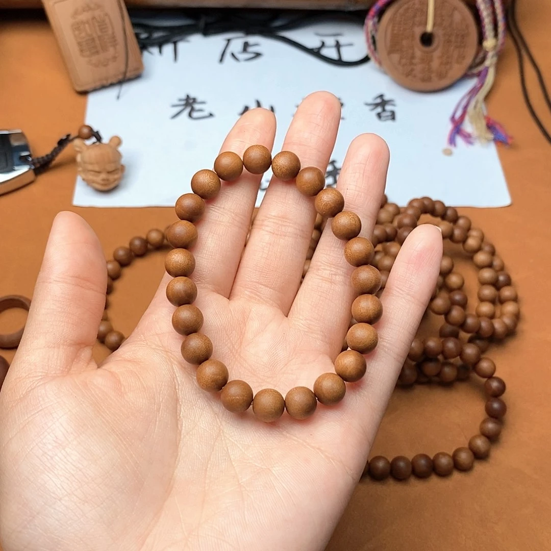 檀香木手串/手链0.8手串黑