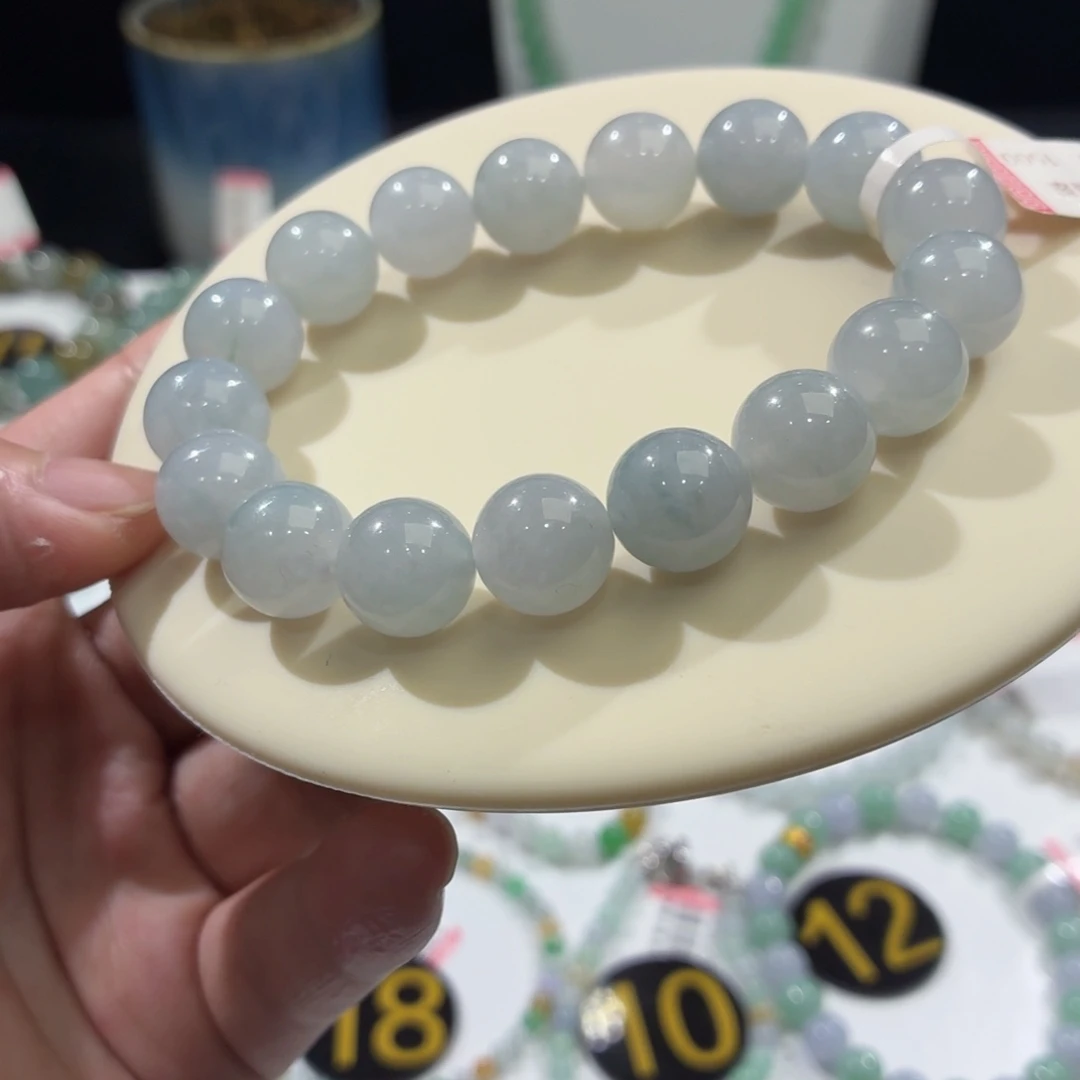 未镶嵌手链翡翠卡12