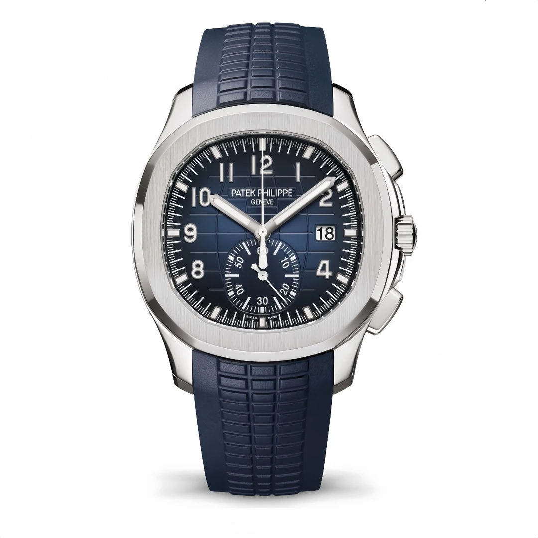 未使用 Patek Philippe/百达翡丽 睿时名表 25年5968G蓝 男士简约