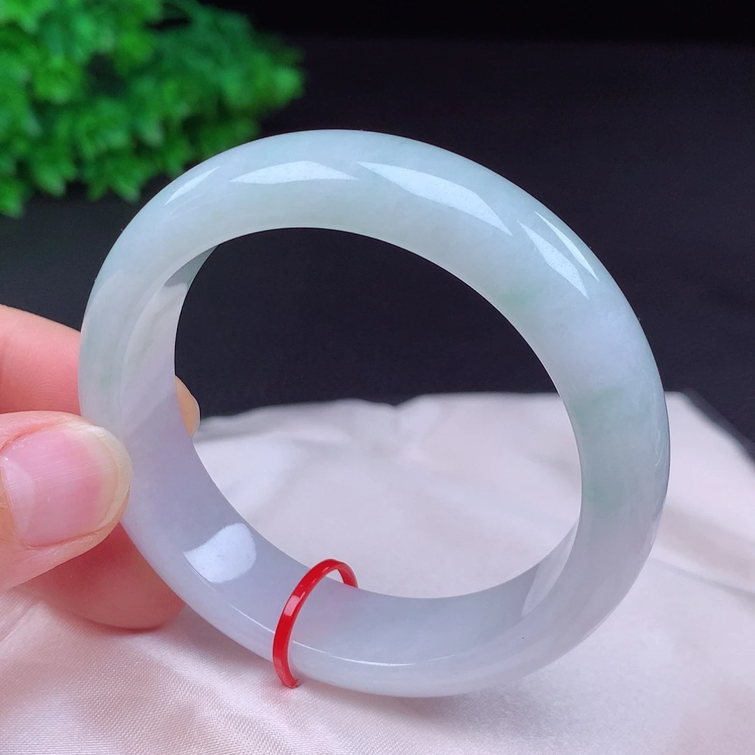 翡翠未镶嵌手镯52圈438013