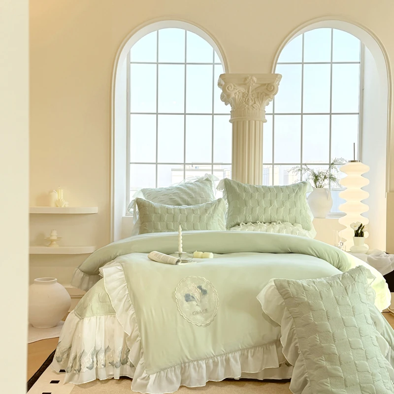 ◎ 奢匠专柜正品春夏清羽【四件套】±6.3斤可机洗床品