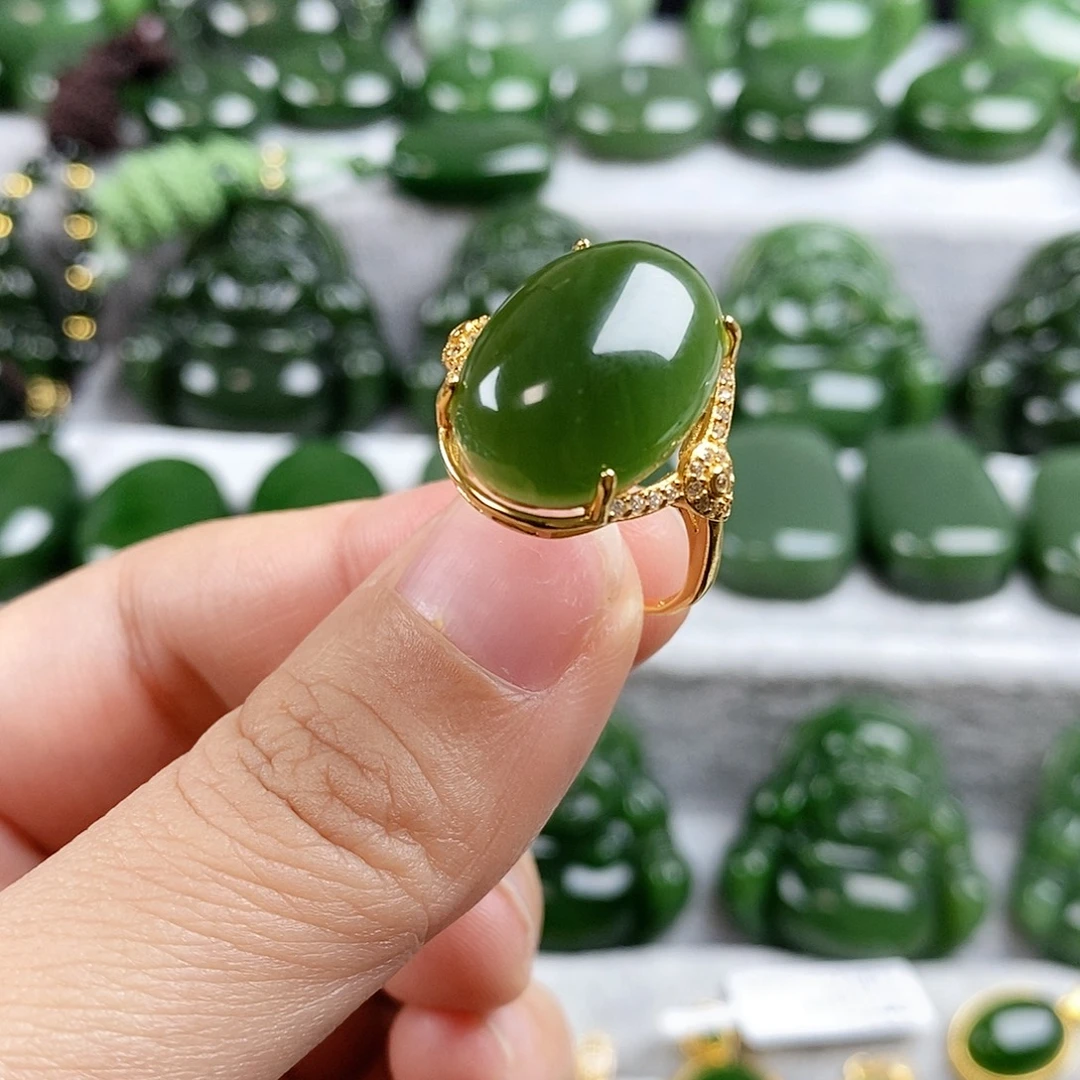 和田玉（碧玉）未镶嵌颈饰