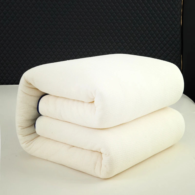 【新疆贝姐】天山沐雪棉花纯棉被子被芯鱼鳞网软包边款学生宿舍褥子