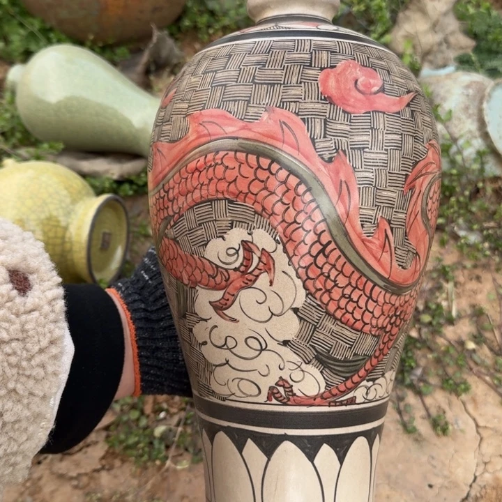 胡***画摆件陶瓷器瓷器瓷器瓷器