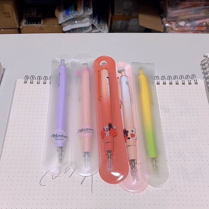 晨光三倍密度黑笔5支