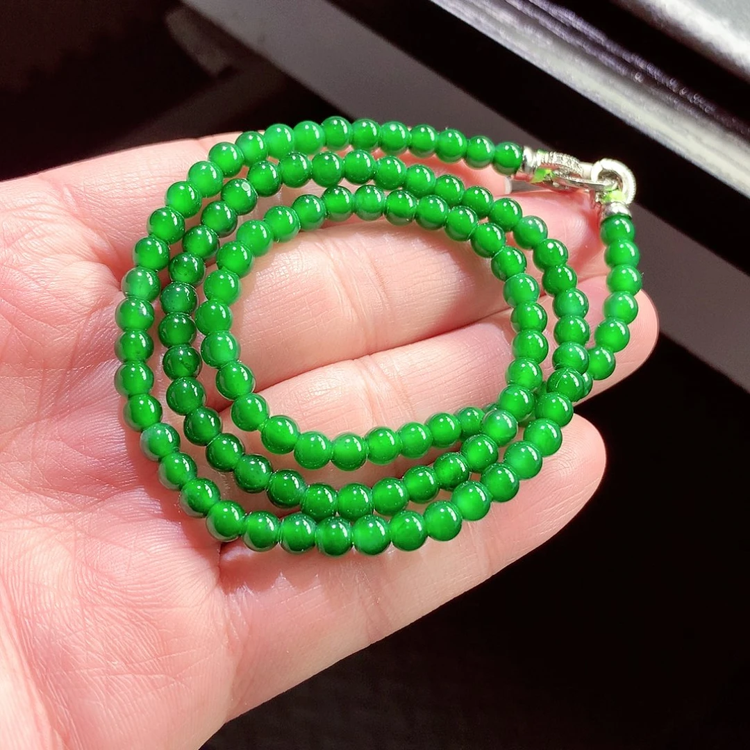 翡翠手链未镶嵌天然翡翠手链未镶嵌