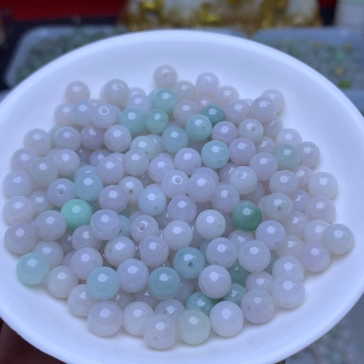 散珠翡翠卡7冰绿白50个