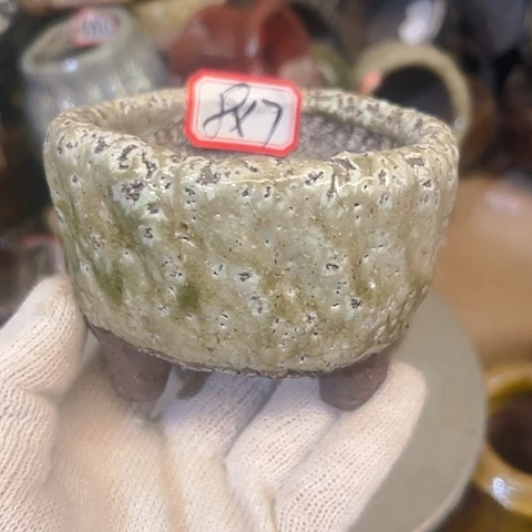 粗陶花盆手工花盆制作