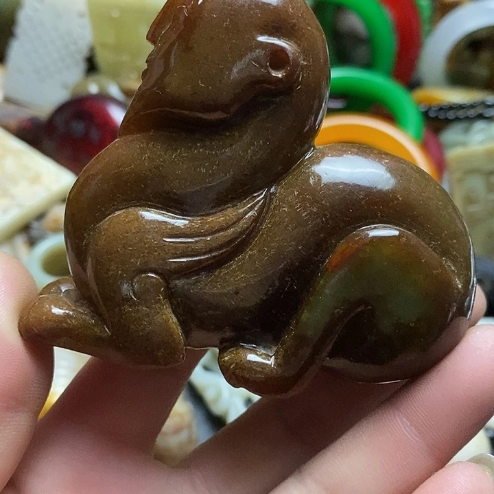 白玉菩提吊坠挂件