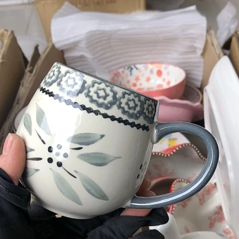 盘陶瓷制品满25拼单发货默认微瑕