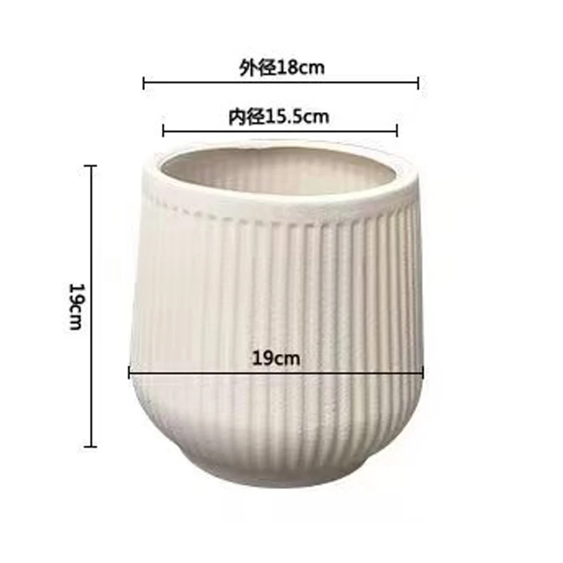 聚宝盆190仿古罗马塑料大花盆加厚加硬绿植盆栽室内客厅家用花盆