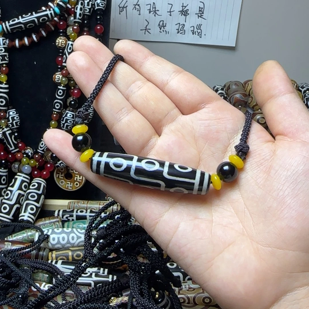 玛瑙/玉髓合金颈饰