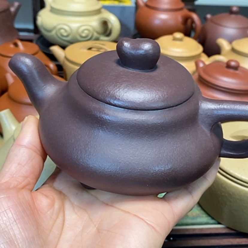【闪购商品】紫砂茶壶S****8天青泥半手工清仓