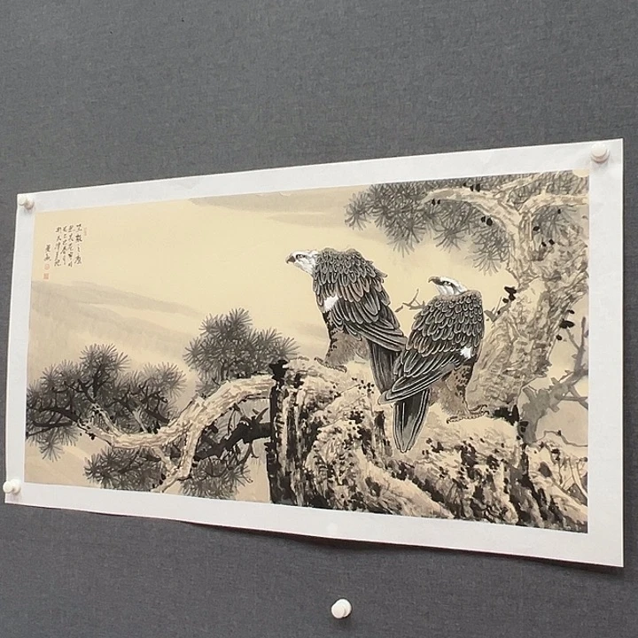 国画书画作品多次