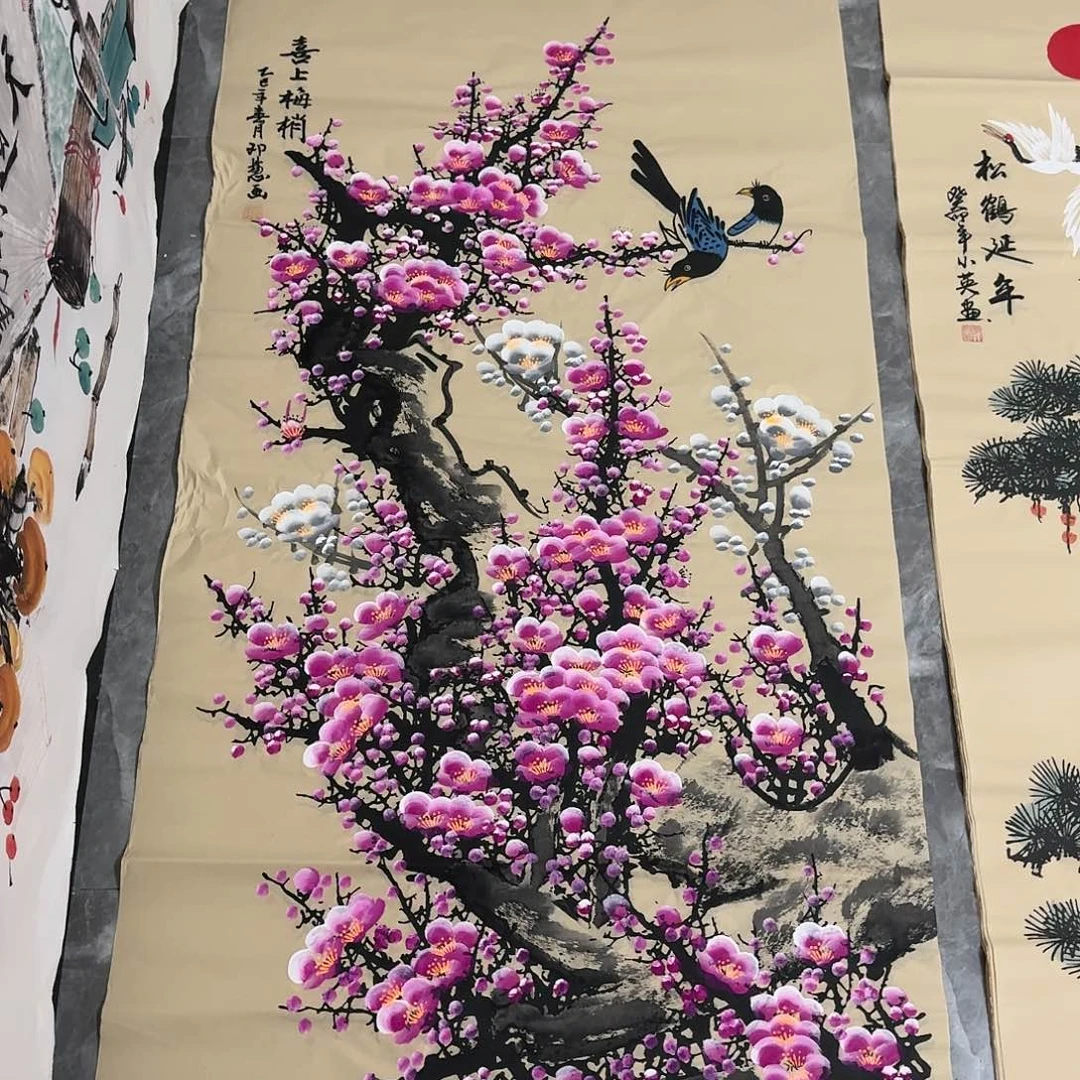 国画会娟艺术馆直播间