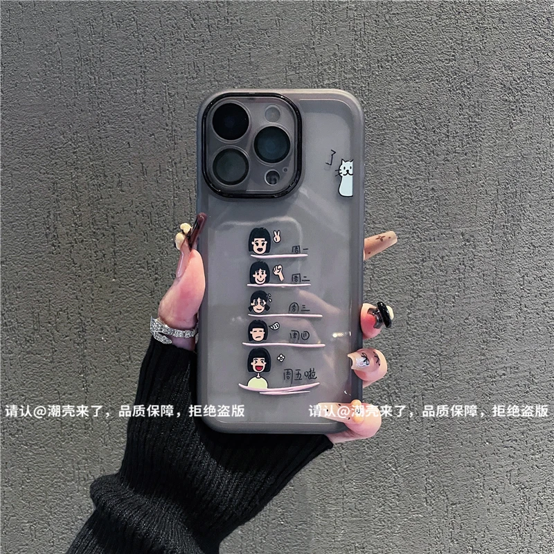 金属镜框适用苹果17/iPhone/华为荣耀/OPPO/VIVO/小米手机壳防摔