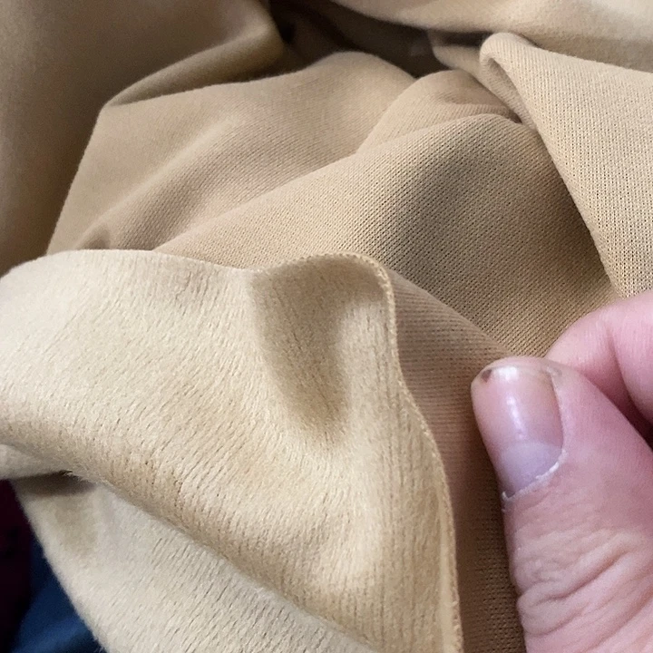 竹浆纤维高档面料2米 卡其黄