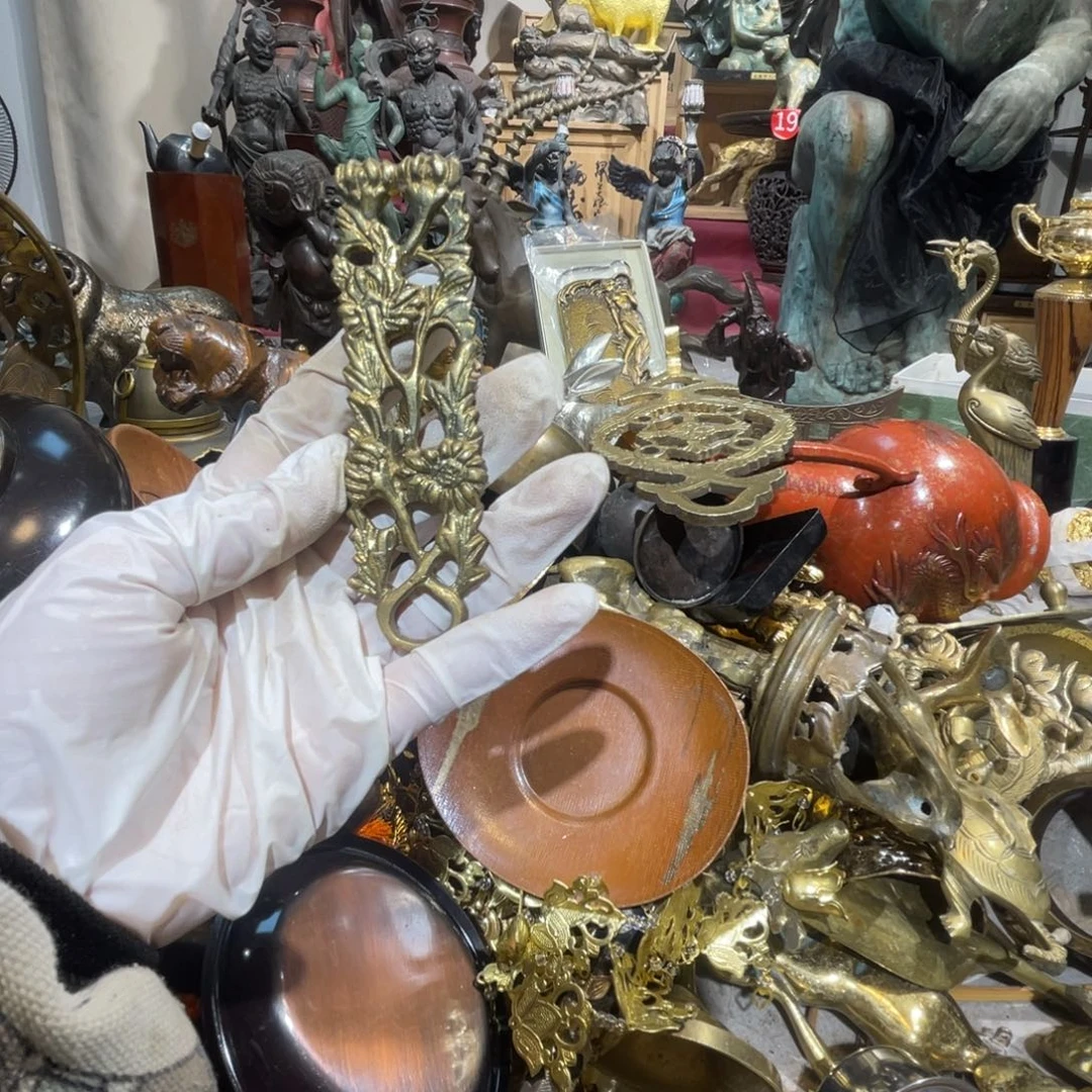 大阪回流铜器摆件5