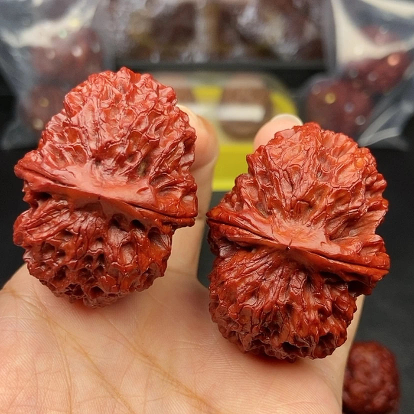 【闪购商品】把件文玩核桃45尺麒麟元宝