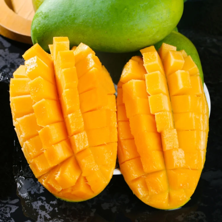 【正宗广西百色青皮金煌芒】新鲜应季水果整箱10斤坏果包赔P