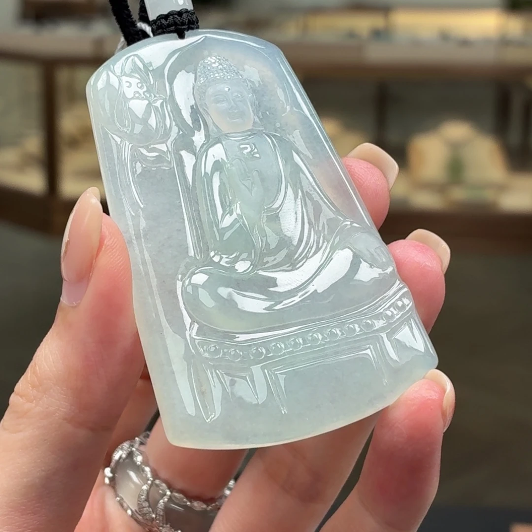 翡翠未镶嵌颈饰多样性选其一发货