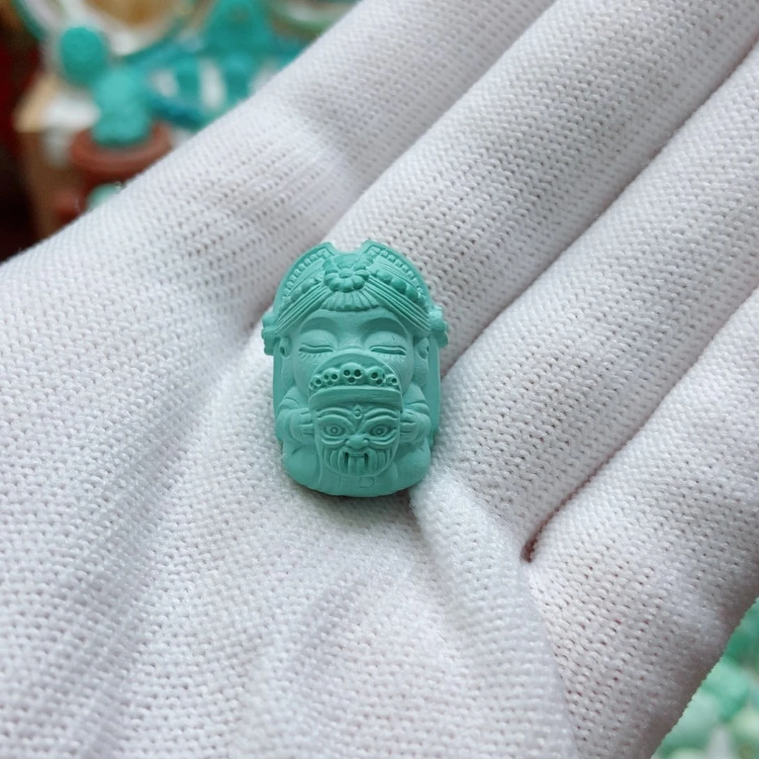 绿松石未镶嵌扎基拉姆