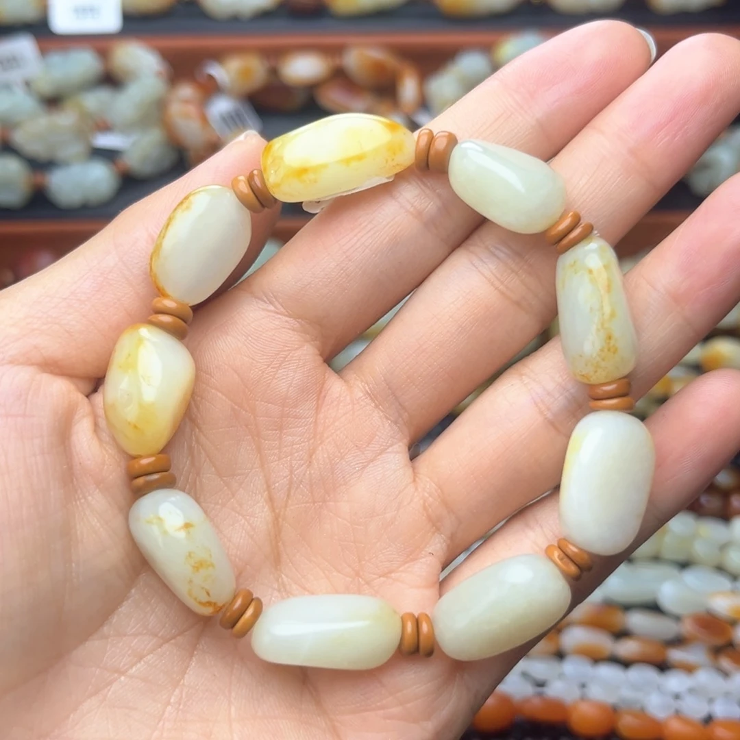 和田玉手链未镶嵌