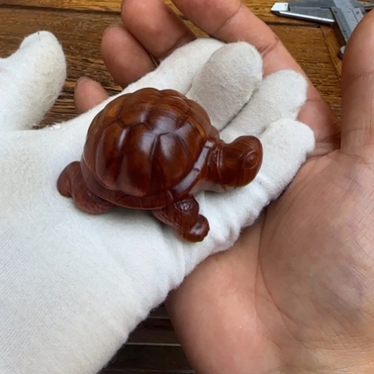 柏木（崖柏）田*农全陈化老料把件