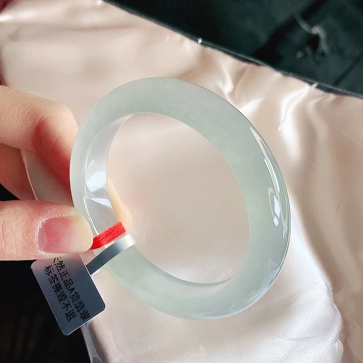 翡翠未镶嵌手镯缅甸天然a货翡翠手镯