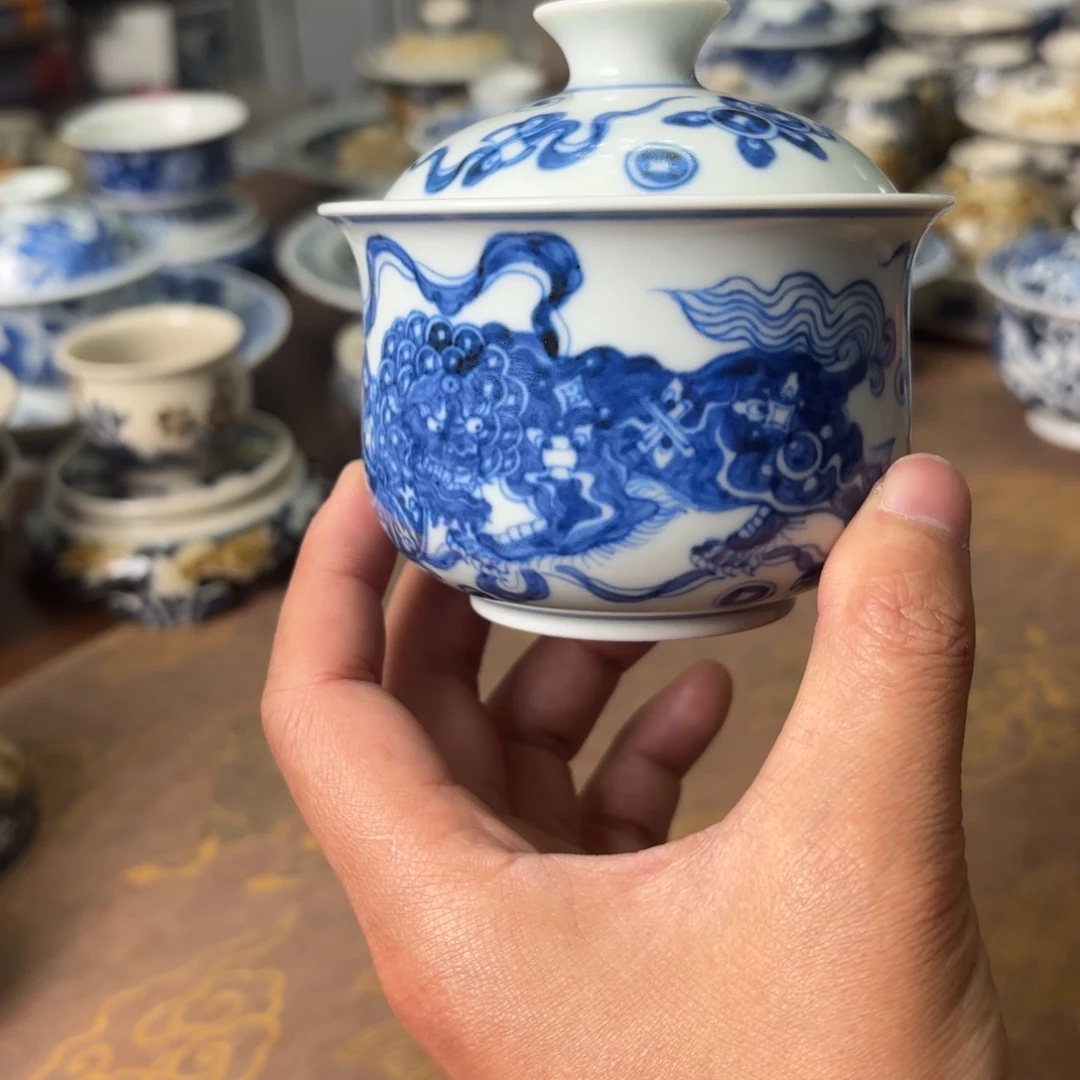 陶摆件景德镇手绘茶器微瑕福利