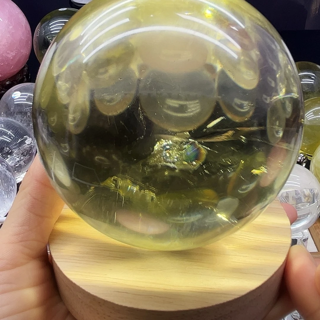 未镶嵌珠宝半成品水晶9.6公分