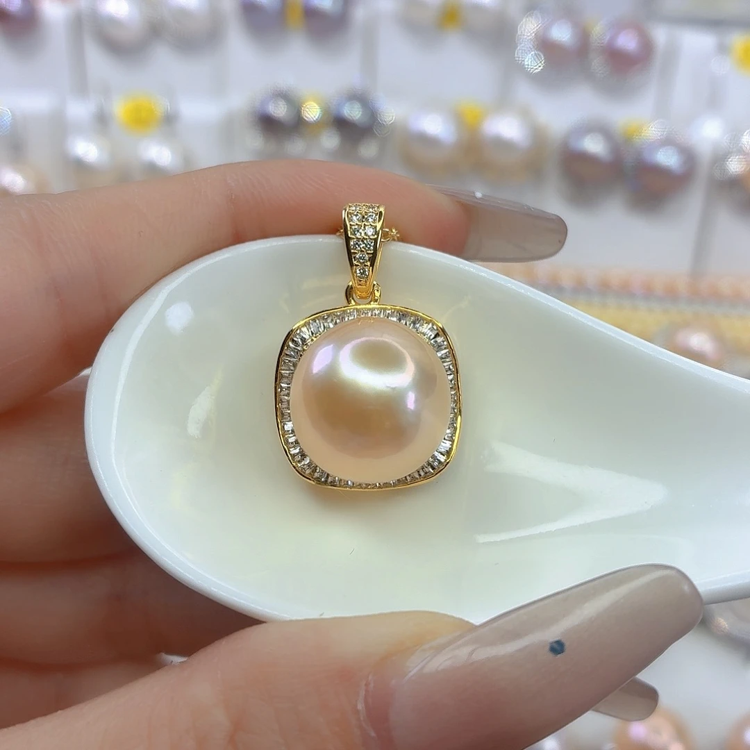 合金颈饰淡水珍珠