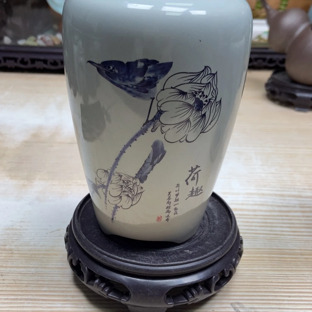 瓷片陶瓷花盆陶瓷艺术