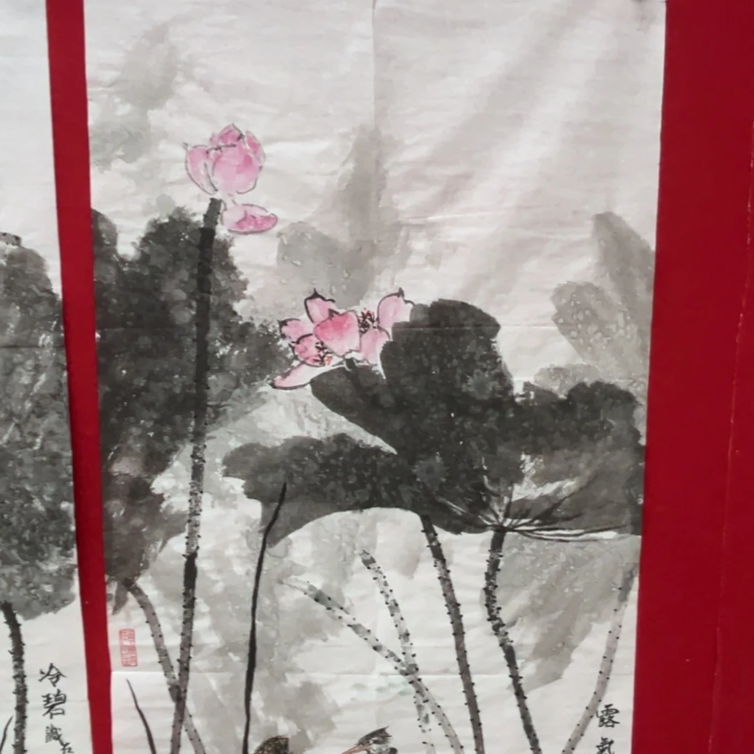 国画绘画作品多次三尺
