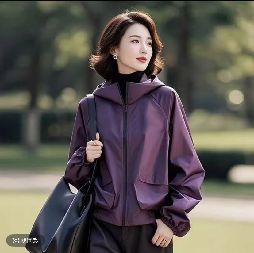 秋季秋冬女大码运动百搭短外套夏季小个子短款外套