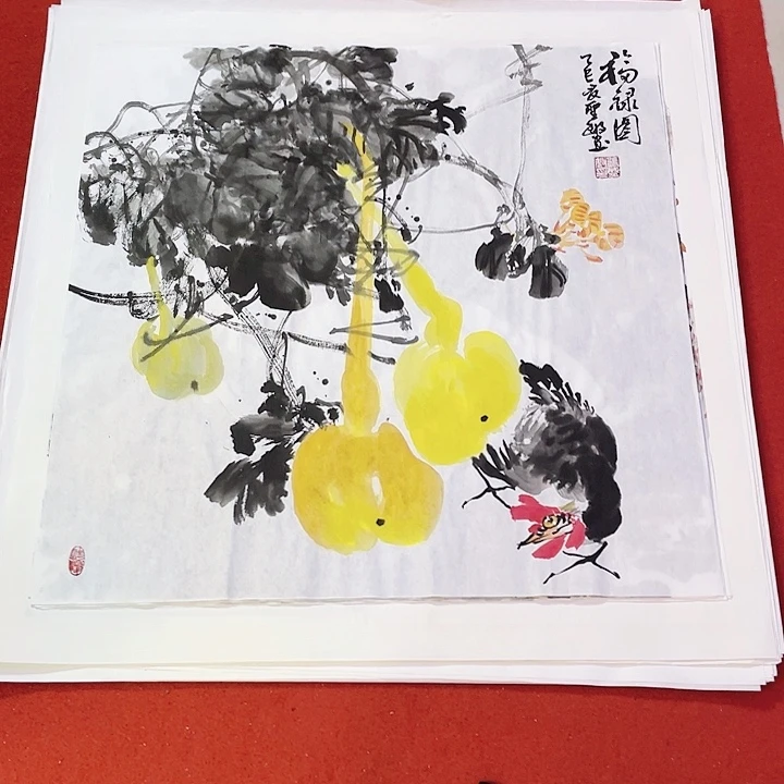 国画张圣敏先生纯手绘作品