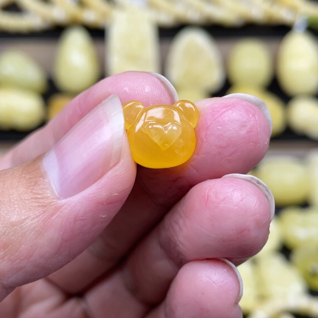 琥珀未镶嵌裸石琥珀蜜蜡