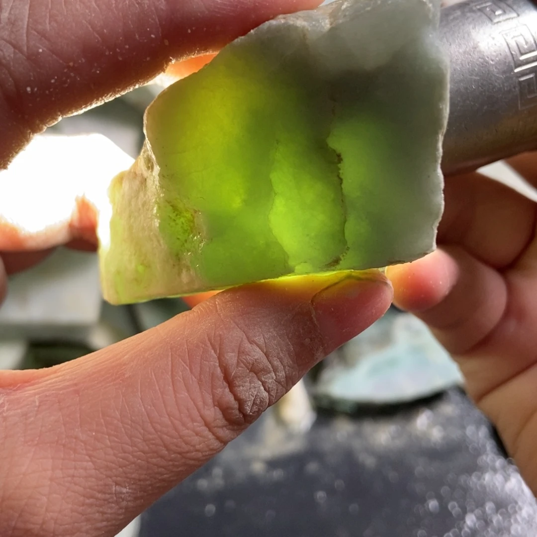 翡翠未镶嵌挂件天然翡翠
