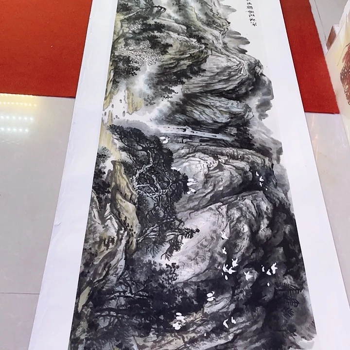 国画张圣敏先生纯手绘作品