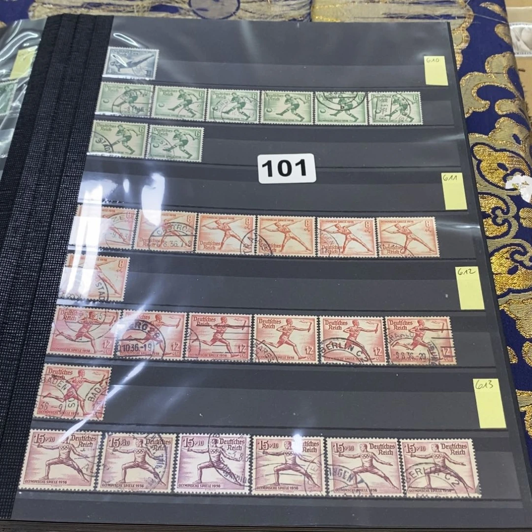 外国邮票德国一本