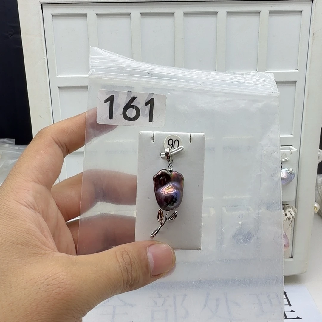 颈饰淡水珍珠合金