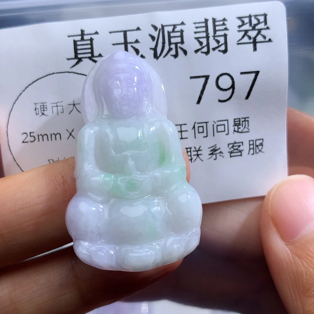 翡翠未镶嵌颈饰797